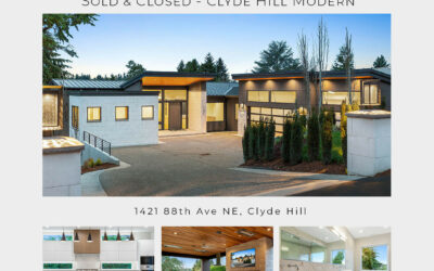 Sold & Closed In Clyde Hill! TCHC Custom Announces Completion & Sale of Modern Luxury Home